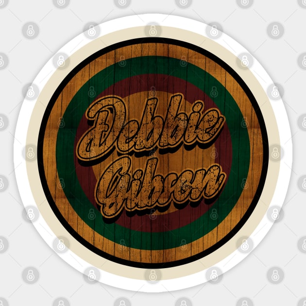 Retro Vintage Debbie Gibson Sticker by Electric Tone